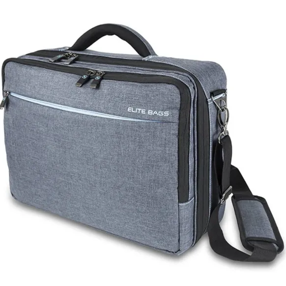MALETTE MEDICALE MODERNE STREET - GRIS/BLEU