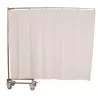 PARAVENT MOBILE SUR ROULETTES TIGE TELESCOPIQUE DE 2 METRES