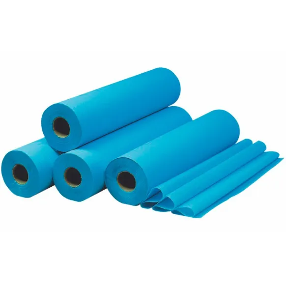 DRAPS D'EXAMEN PLASTIFIÉS BLEU GRANDE LARGEUR HARTMANN