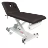 DIVAN AVEC TROU VISAGE LIFTBACK + TABOURET PONY chocolat (marron)