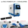 ICE THÉRAPIE COMPRESSION + 3 ATTELLES (Ceinture - Genou - Cheville)
