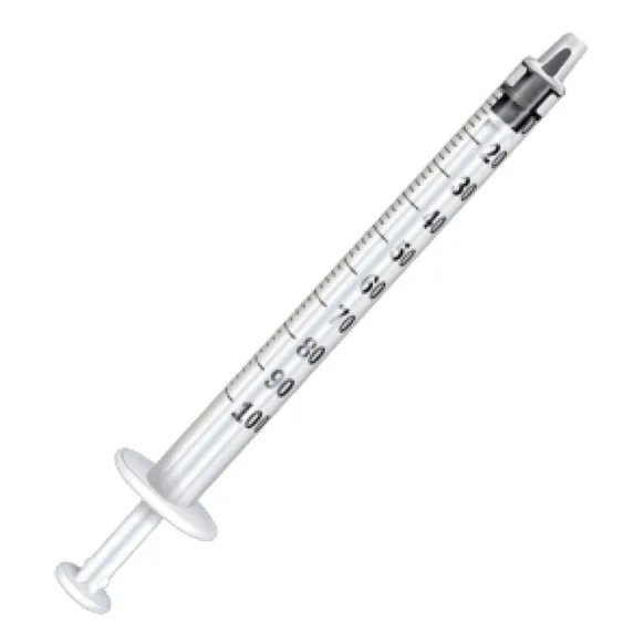 SERINGUES 1ML INSULINE CRISTAL 3 CORPS TERUMO