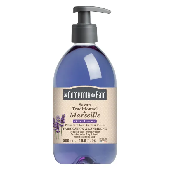 SAVON DE MARSEILLE LIQUIDE OLIVE LAVANDE