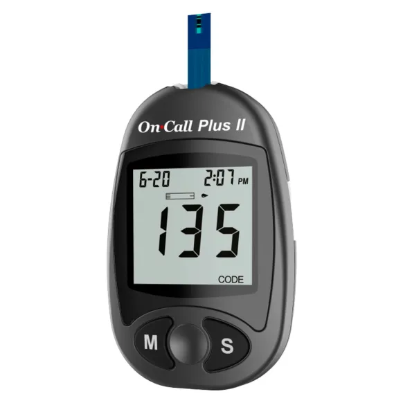 GLUCOMETRE ON CALL PLUS II STARTER KIT COMPLET