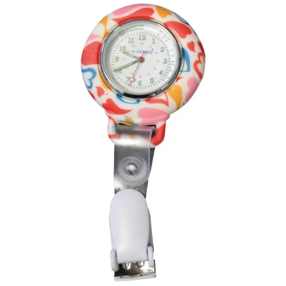 MONTRE INFIRMIÈRE SILICONE A CLIP