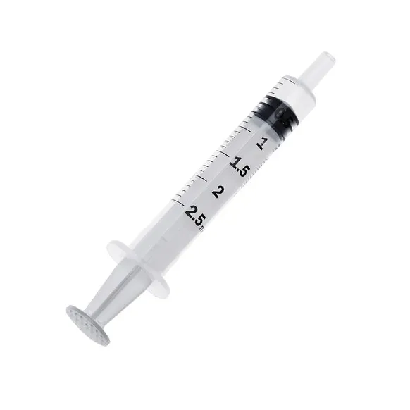 SERINGUES 3 CORPS 2,5 ML ET 5 ML PIC