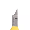 PINCES À ONGLES ERGONOMIQUE 13 CM JAUNE MORS PLATS 15 MM