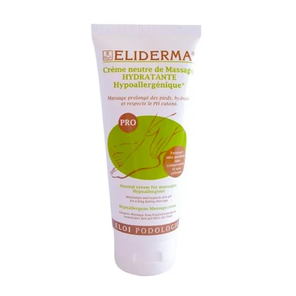 CRÈME DE MASSAGE NEUTRE POUR PIEDS ELIDERMA
