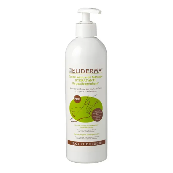CRÈME DE MASSAGE DES PIEDS ELIDERMA FLACON 500ML