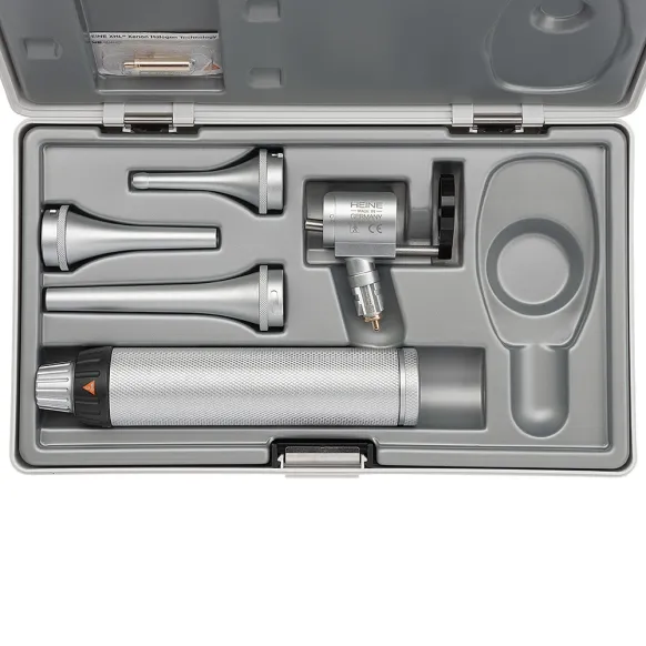 SET OTOSCOPE VETERINAIRE HEINE TETE FENDUE G100