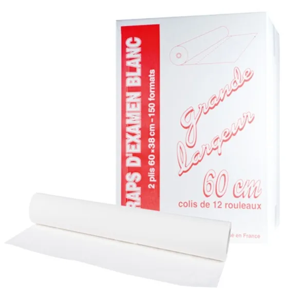 DRAPS D'EXAMEN GRANDE LARGEUR - 60 CM