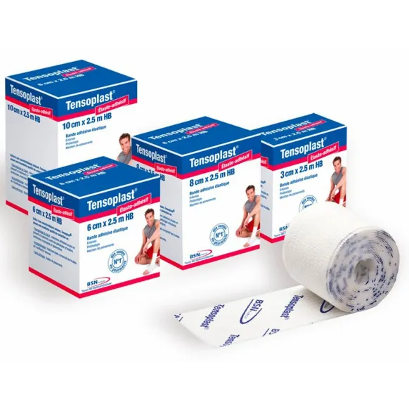 BANDE ADHÉSIVE ÉLASTIQUE TENSOPLAST BSN