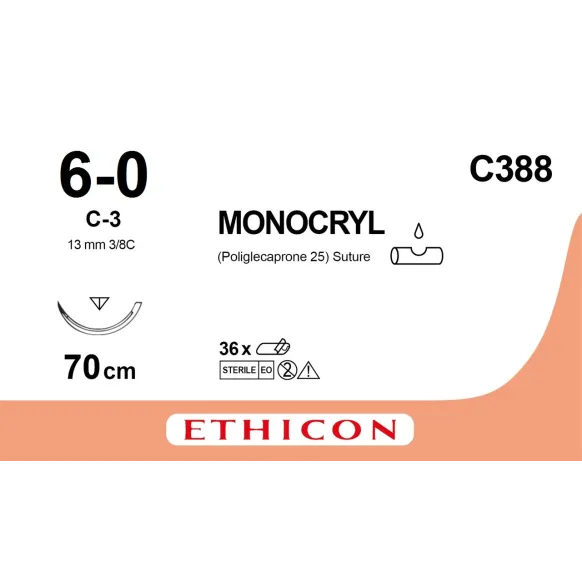 FIL DE SUTURE MONOCRYL ETHICON