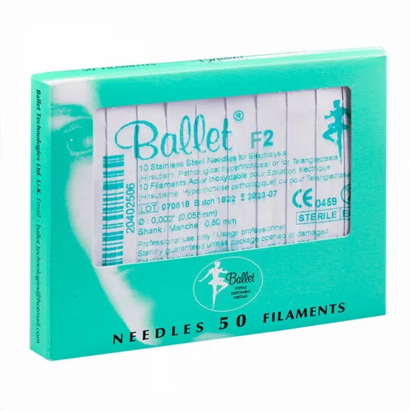 AIGUILLES D'ÉPILATION BALLET TYPE F