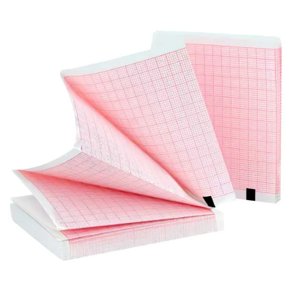 PAPIER THERMIQUE 112 X 140 MM POUR ECG IE6 BIOCARE