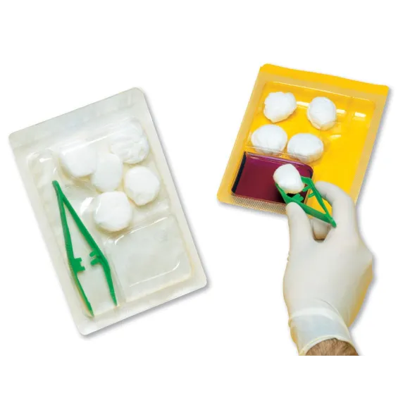 SET DE PANSEMENT AVEC 1 PINCE LIGHT