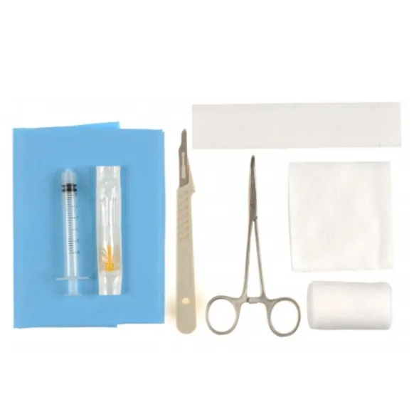 SET DE RETRAIT D'IMPLANTS SOUS CUTANÉ STÉRILE