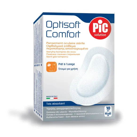 PANSEMENT OCULAIRE STÉRILE OPTISOFT PIC