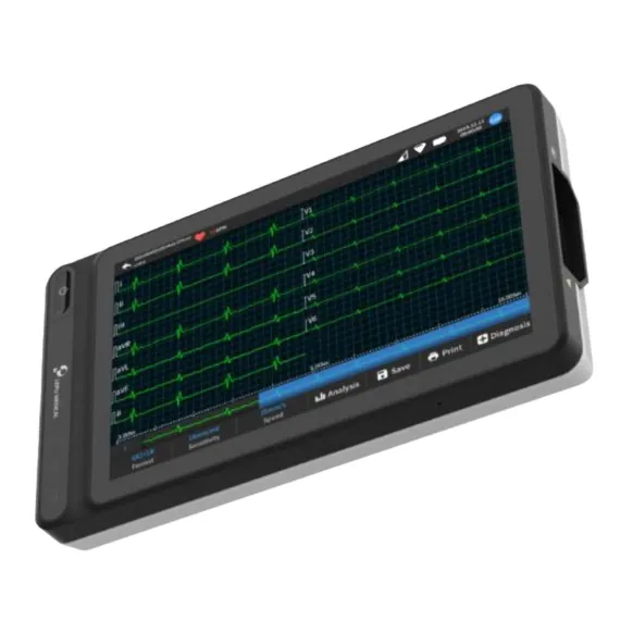 TABLETTE ECG 7 POUCES 12 PISTES AVEC INTERPRETATION