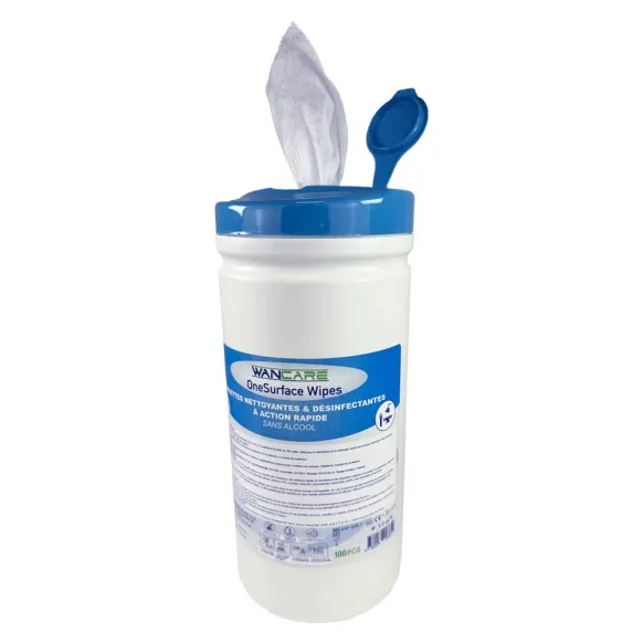 LINGETTES DÉSINFECTANTES SANS ALCOOL