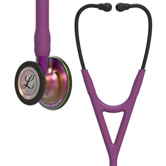 STÉTHOSCOPE LITTMANN 3M CARDIOLOGY IV EDITION RAINBOW PRUNE