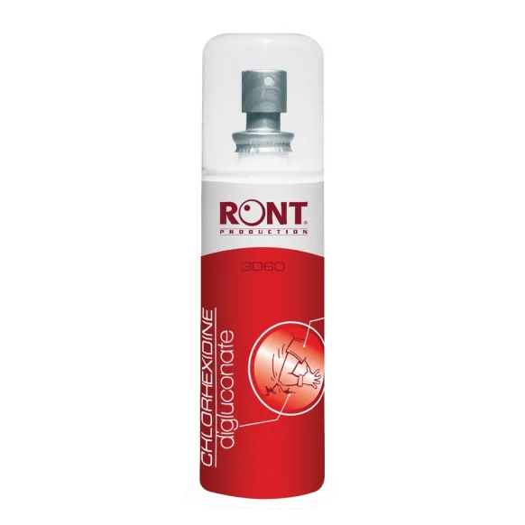 DÉSINFECTANT CUTANÉ CHLORHÉXIDINE SPRAY 100 ML RONT