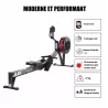 Rameur Air Rower connecté pliable CARE - usage professionnel