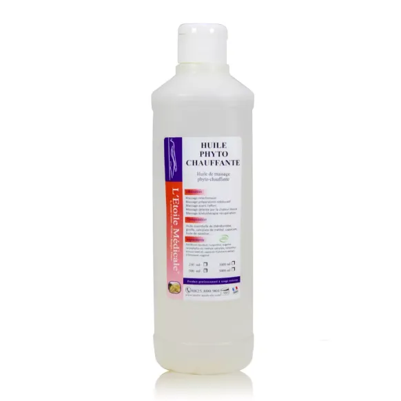 HUILE PHYTO CHAUFFANTE 500ML - ETOILE MEDICALE