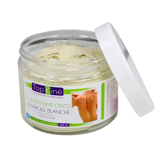 CATAPLASME CRYO À L'ARGILE BLANCHE