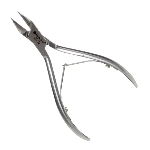 PINCE A ONGLE INCARNE MORS PLAT INOX MEDICLINIC - 14 cm