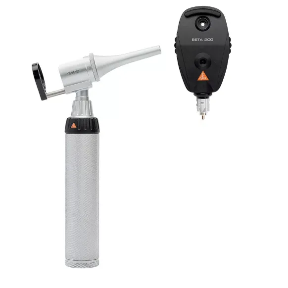 SET OTOSCOPE HEINE TETE FENDUE G100 + OPHTALMOSCOPE BETA 200