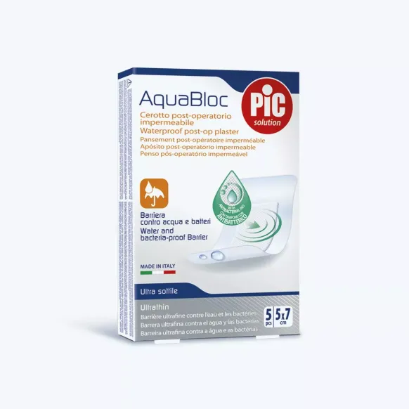 PANSEMENTS AQUABLOC+PAD PIC INDOLORE