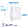 TORK XPRESS DISTRIBUTEUR H2 POUR ESSUIES-MAINS ENCHEVÊTRÉS