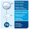 DISTRIBUTEUR PAPIER TOILETTE SMARTONE ABS T8 GRANDE CAPACITÉ TORK - blanc