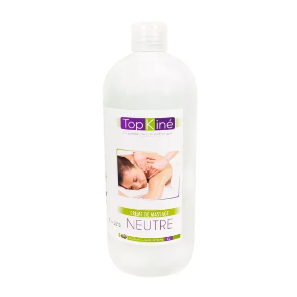 CRÈME DE MASSAGE NEUTRE TOP'KINE 1 L