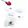 Électrodes ECG Micropore 50mm HOLTER