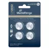 PILES BOUTON AU LITHIUM CR2032 3 V MEDIARANGE - LOT DE 4 PILES
