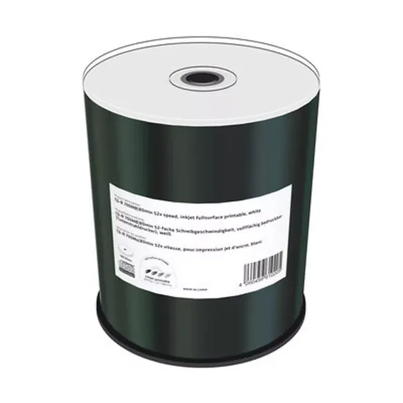 CD-R 700 MO 52X INKJET WHITE PRINTABLE - spindle de 100