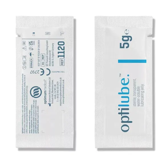 GEL LUBRIFIANT STÉRILE OPTILUBE 5G - BOITE DE 48