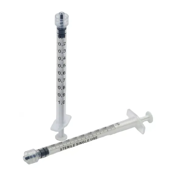 SERINGUES 1 ML POLYPROPYLÈNE LUER LOCK KIPIC - boîte de 100