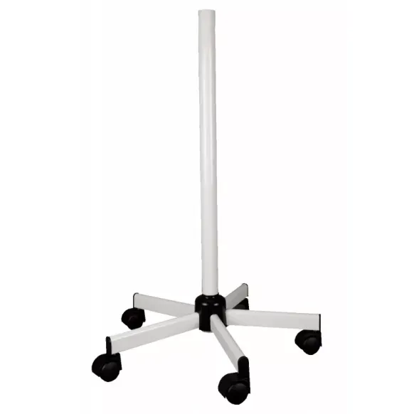 PIED A ROULETTES LESTÉ TÉLESCOPIQUE POUR LAMPE LOUPE LID - 60 à 100 cm