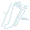 BOTTE PRESSOTHÉRAPIE MK 400 6 CELLULES GLOBUS - taille xl