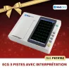 ECG 3 PISTES TACTILE 7" INTER