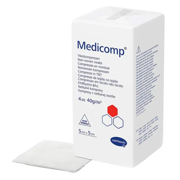 COMPRESSES NON STÉRILES NON TISSÉES MEDICOMP HARTMANN