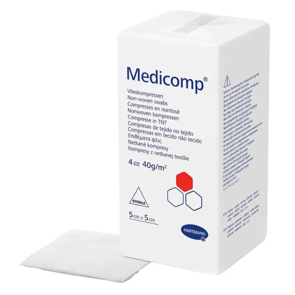 COMPRESSES NON TISSÉES STÉRILES MEDICOMP HARTMANN