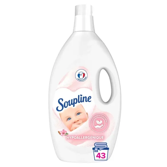 ADOUCISSANT SOUPLINE HYPOALLERGÉNIQUE CONCENTRÉ SOUPLINE - flacon 2,85 l