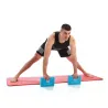 BRIQUE DE YOGA MOUSSE EVA APPUI CONFORT SVELTUS - bleu