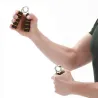 PINCES DE MUSCULATION AJUSTABLES ERGONOMIQUES SVELTUS - paire