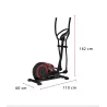 Vélo elliptique Sportis 19 programmes CARE - appareil de fitness