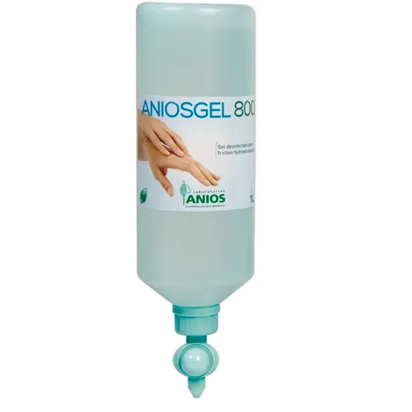 GEL HYDROALCOOLIQUE AIRLESS 1000 ML ANIOSGEL 800